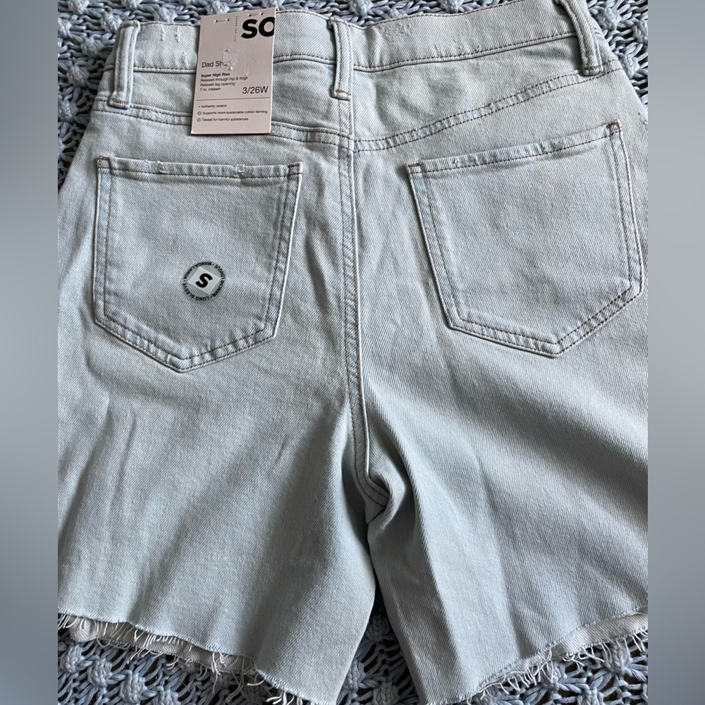 Distressed Jean Shorts - Picture 4 of 4